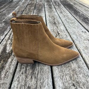Marc Fisher Suede Ankle Boots